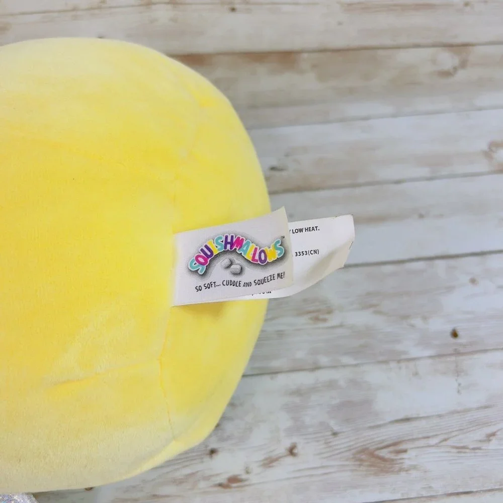 Squishmallow Kellytoy 10” Sunny The Yellow Bumble‎ Bee Hearts Plush Stuffed Toy